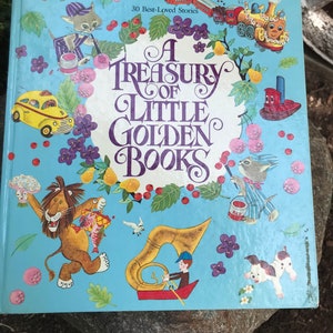 Vintage A Treasury of Little Golden Books by Ellen Lewis Buell - 1982 - from DustyMillerAntiques