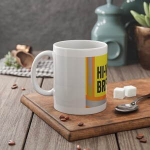 Hi-Vis Brew Trades Mug | Funny Construction Coffee Cup for Contractors Electricians Welders | Job Site Gift image 7