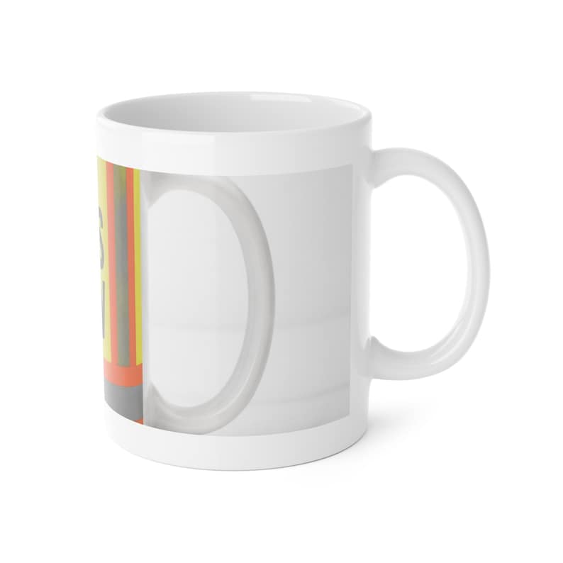 Hi-Vis Brew Trades Mug | Funny Construction Coffee Cup for Contractors Electricians Welders | Job Site Gift image 4