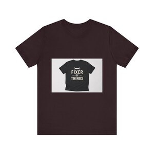 Fixer Of Things Contractor Tee | Handyman Gift Shirt for Tradesmen Builders | Funny Job Site Identity T-Shirt image 5