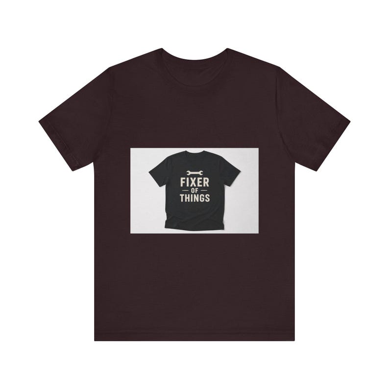 Fixer Of Things Contractor Tee | Handyman Gift Shirt for Tradesmen Builders | Funny Job Site Identity T-Shirt image 5