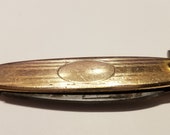 Pocket Knife, Hayward Empire, 1920-30, Small Blade Pipe Cleaner, Gold Plated, Very Good Vintage Condition