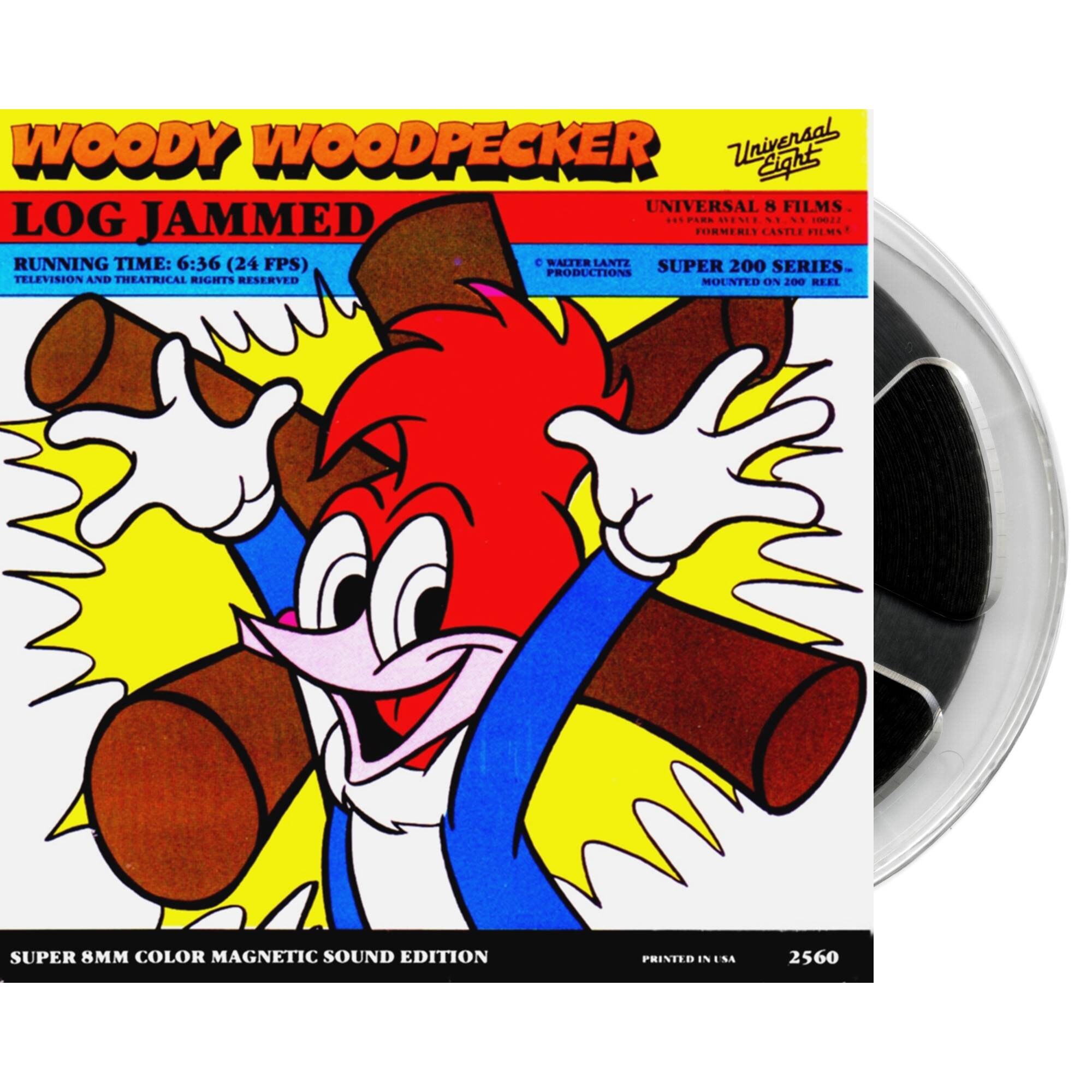 Log Jammed Woody Woodpecker Cartoon Super 8 Colour Sound - Etsy Hong Kong Log Jammed Woody Woodpecker Cartoon Super 8 Colour Sound - Etsy Hong Kong