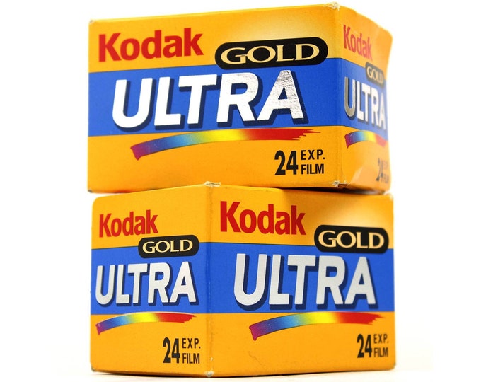 2 X Kodak Gold Ultra 400 35mm Rolls of Film Colour Out of Date 24exp Etsy