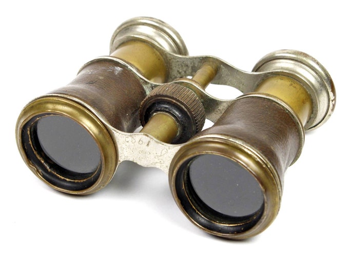 Antique Brass Opera Theatre Glasses Binoculars Sports Glass Etsy