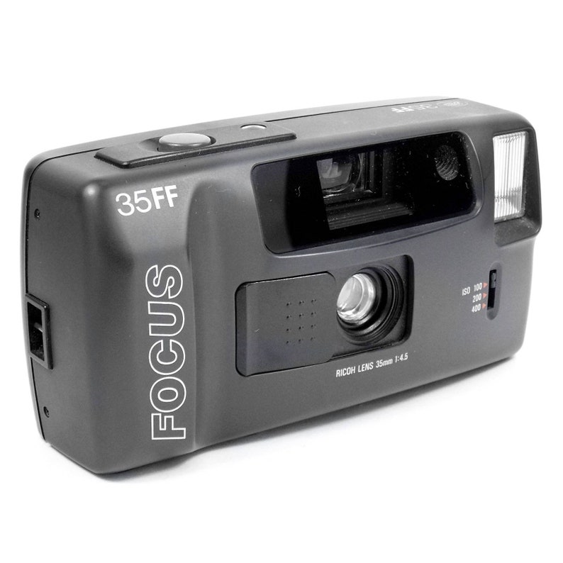 Vintage 35mm Compact Film Camera with Carry Strap Boots 35FF Etsy