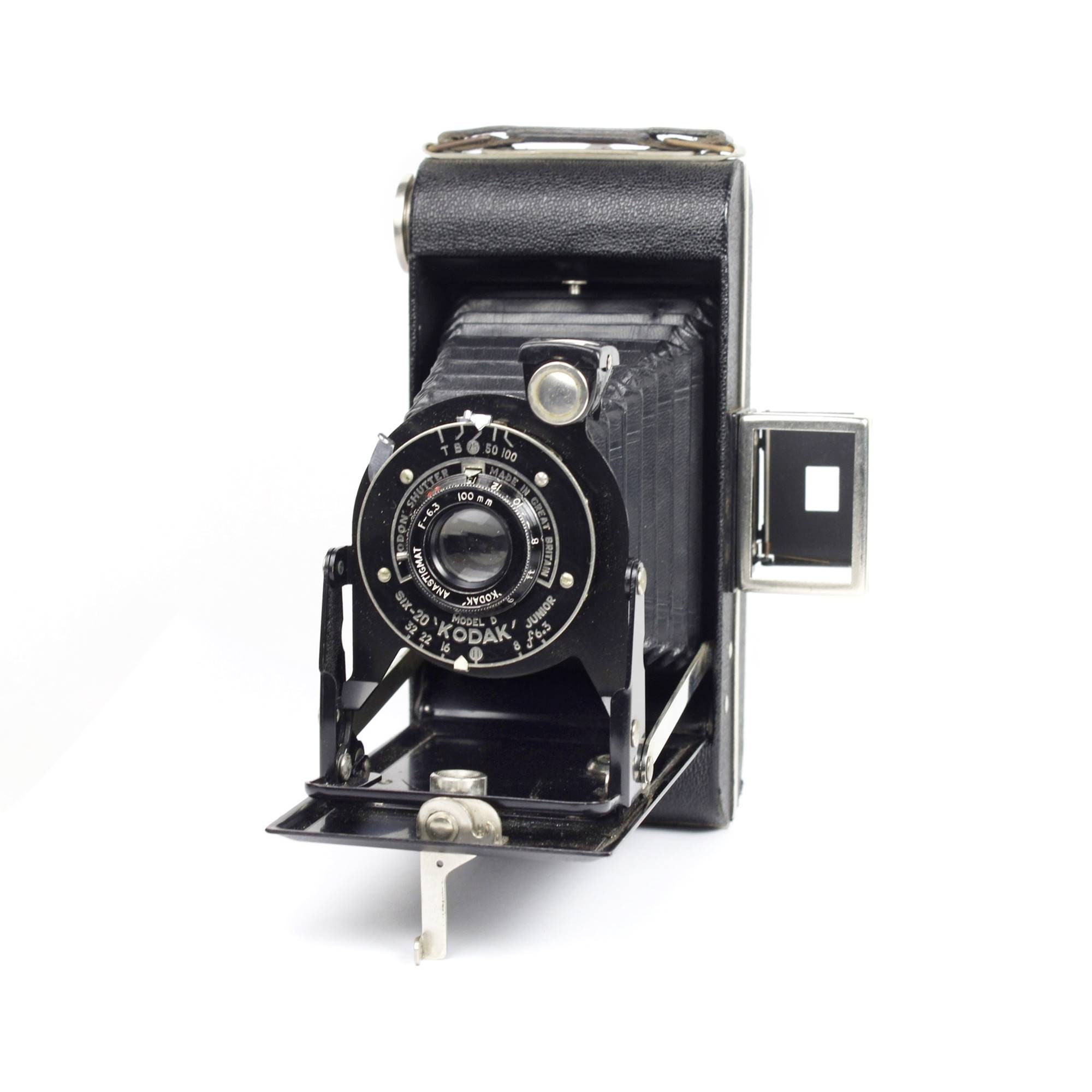 1930s Vintage Folding Film Camera Six-20 Kodak Junior Model D