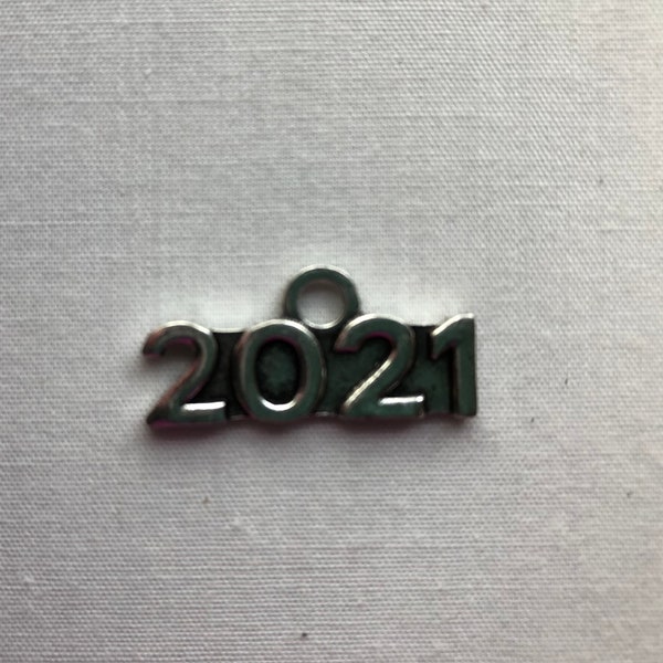 Metal 2021, 2020. 2018, 2017, 2016, 2015, or 2014 Charm (Charm Only)