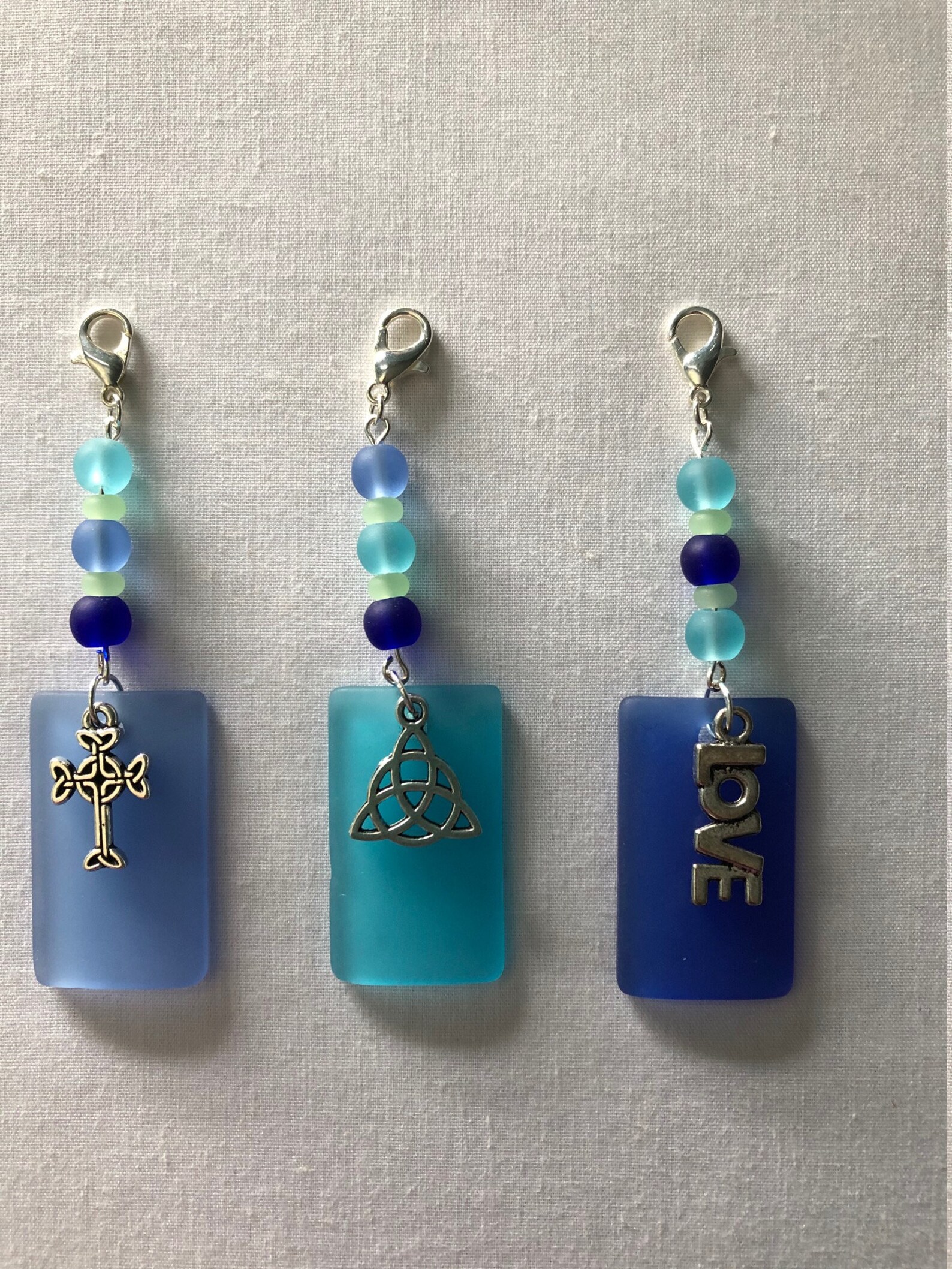 Charms for Handfasting Cords with chain and Lobster Claw Etsy