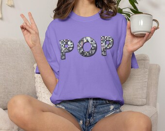 POP Disco Ball Tee | Kiss All The Time Disco Occasionally | Harry Styles Fan Concert Shirt