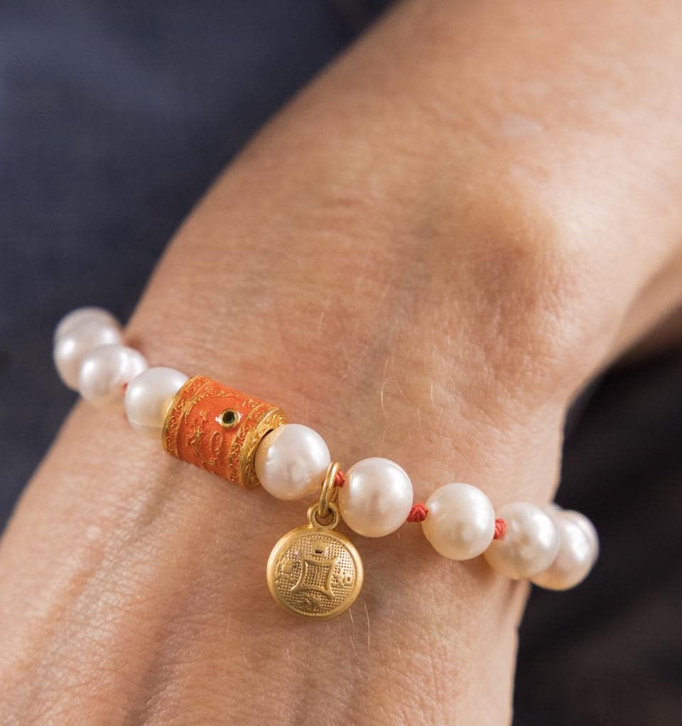 Bracciale Gufo Portafortuna: Gioiello Con Perline Regolabile In Ottone, Simbolo Di Saggezza, Regalo Unico Per Donne