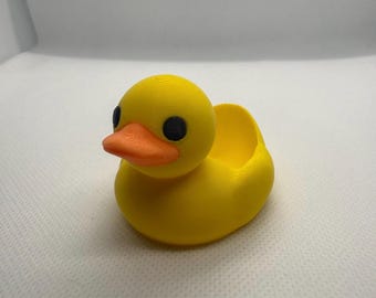 Plat à bagues/plateau à bijoux en forme de canard en caoutchouc - Impression 3D