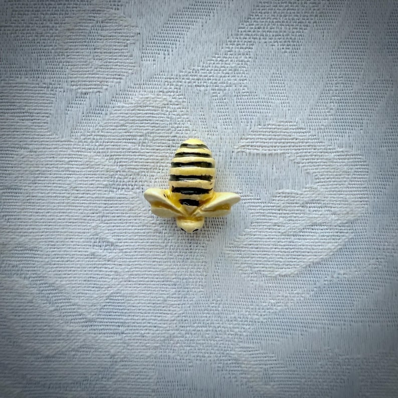 Ceramic Bee, Hand Painted Art Tile, Garden Mosaic Supply - Etsy