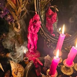 Bindande förpliktelse, Ritual för relationsharmoni, Kärleksförbindelse, Åtagandeintention, Romantisk energi, Andlig ritual bild 8