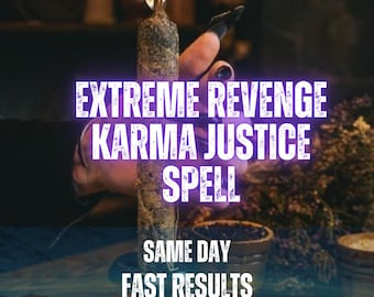 Extrem hämnd Karma rättvisebesvärjelse, karmisk balansritual, skyddsenergi, rättvisemenifestation, andlig rening