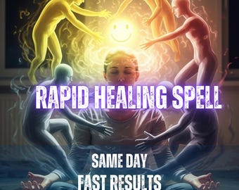Snabbläkningsförtrollning, Läkande Manifestationsritual, Wellnessenergi, Återhämtningsförtrollning, Positiv Energi, Andligt Stöd