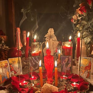 Bindande förpliktelse, Ritual för relationsharmoni, Kärleksförbindelse, Åtagandeintention, Romantisk energi, Andlig ritual bild 10