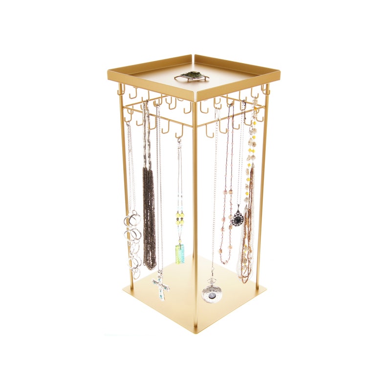 Rotating Jewelry Display Stand Jewelry Spinner Rotating  Etsy