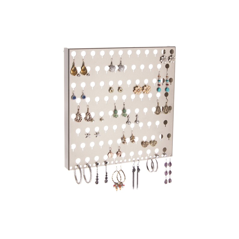 Hanging Stud Earring Holder Organizer Wall Mount Closet Etsy