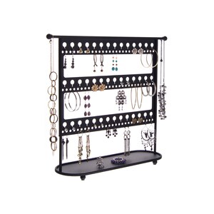 Earring Holder Organizer Display Stand for Extra Large Dangle Earrings and Hoops, Hanging Freestanding Jewelry Storage Jewellery Rack, Laela