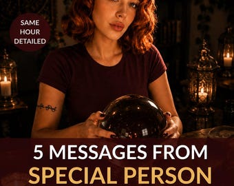 5 Channeled Messages, Same Day Psychic Reading, Spirit Communication, Twin Flame Guidance