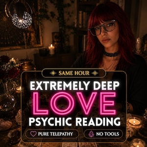 Samma timme extremt djup kärlek psykisk läsning
