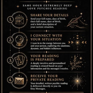 Same Hour Extremely Deep Love Psychic Reading image 2