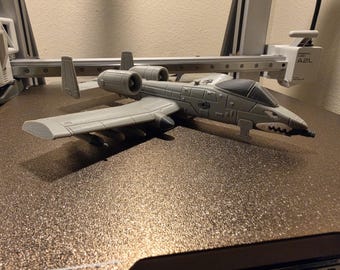 3D Printed "A-10 Warthog" Aircraft Model Kit