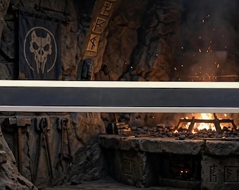 3D Printed "Black Energy Blade" Model Kit