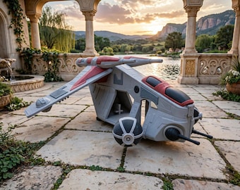 3D Printed "LAAT Republic Gunship" Model Kit