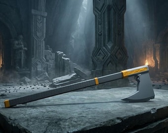 3D Printed "Dwarven Bearded Axe" Model Kit