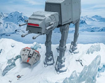 3D Printed "Quad Walker" Model Kit