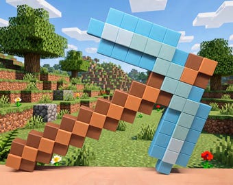3D Printed "Gem Pickaxe" Prop Kit