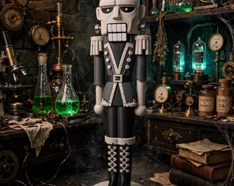 3D Printed "Frankenstein Nutcracker" Model Kit