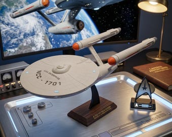 3D Printed "Galaxy Explorer Starship" Model Kit