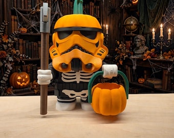 3D Printed "Halloween Armored Trooper" Model Kit