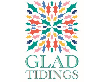 GLAD TIDINGS Christmas Card