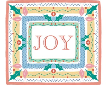 JOY Christmas Card