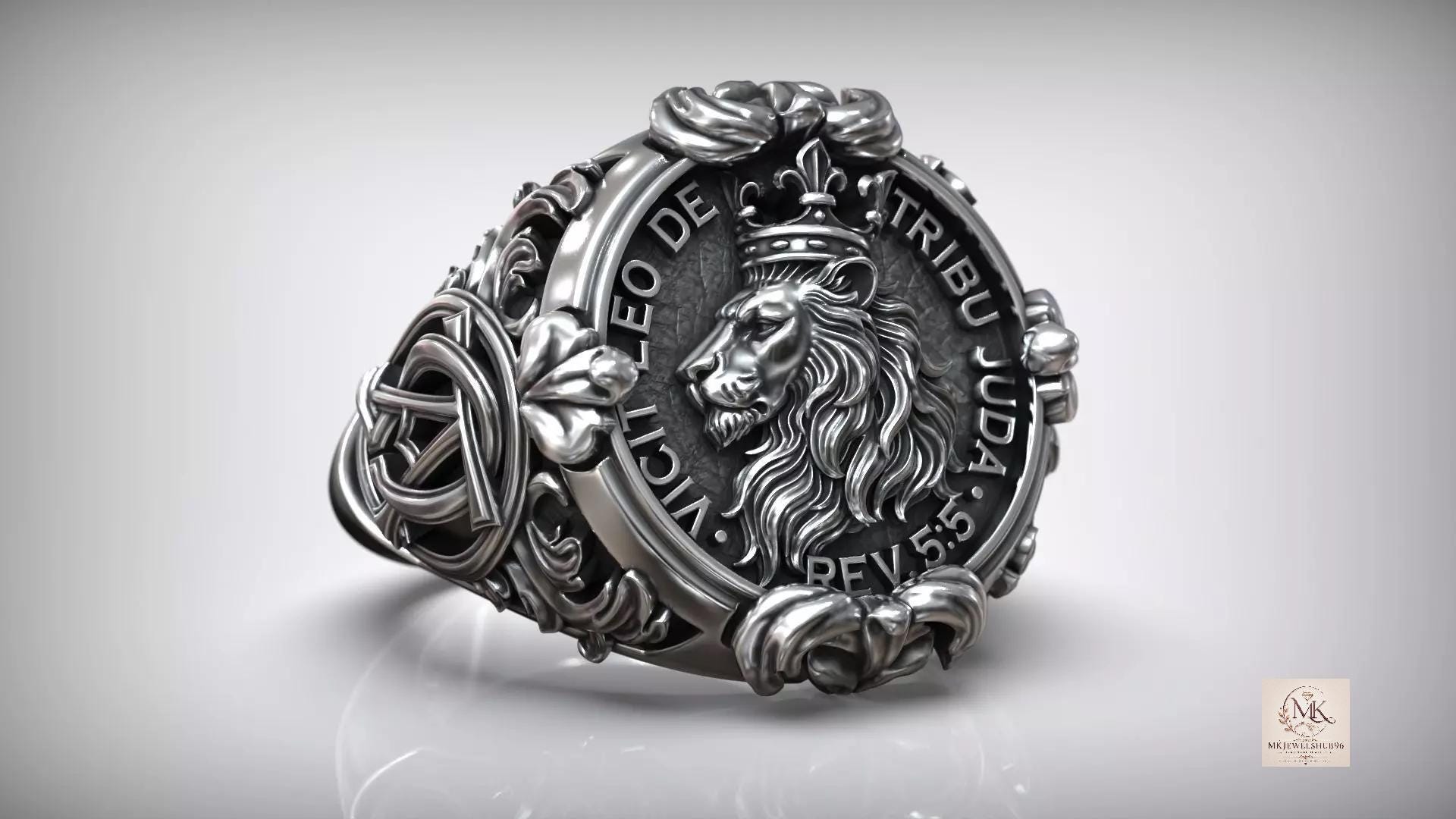 Lion of Judah Ring Bob Marley - Etsy
