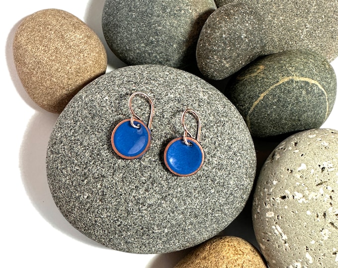 Blue Rain Catcher Earrings