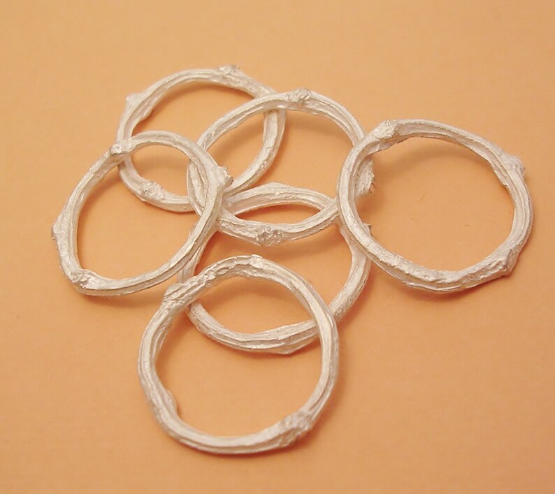 Twig ring shanks sterling raw silver casting jewelry making Etsy