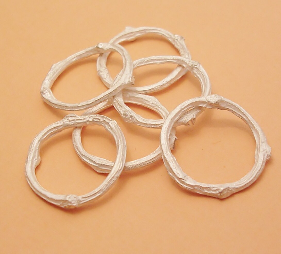 twig ring shanks sterling raw silver casting jewelry making UT022-6