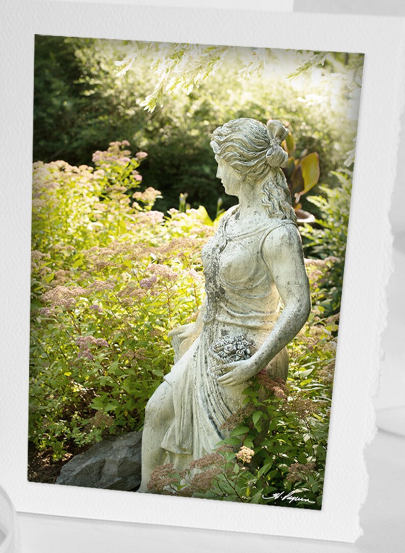 Bathroom Decor, Statue PRINT and CANVAS Gallery Wrap Artwork Picture