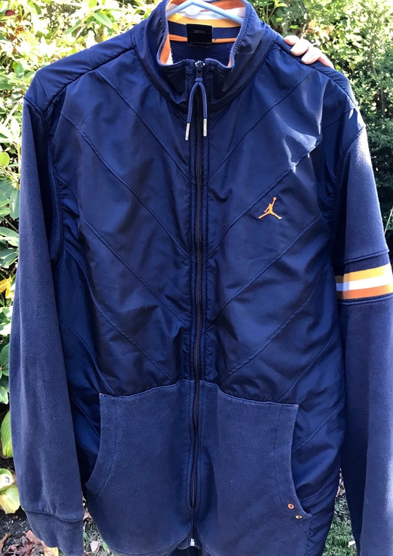 navy blue jordan jacket