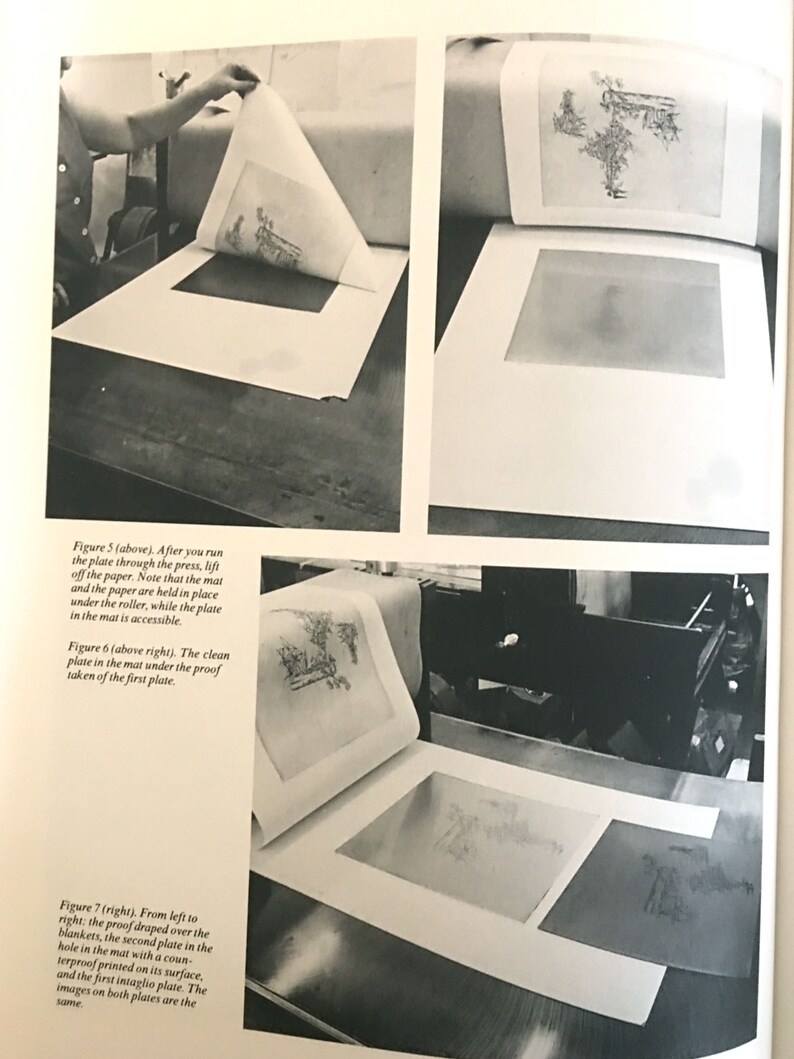 Intaglio Printmaking Techniques by Ruth Leaf 1976 Hardcover Etsy