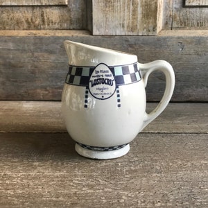 Français Lustucru Jug, Pichet, Publicité, Cartier Million Grenoble, Français Ferme