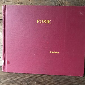 1949 First Edition Childrens Book, Foxie by Ingri and Edgar Parin d'Aulaire, Full Page Illustrations, Hardcover image 3