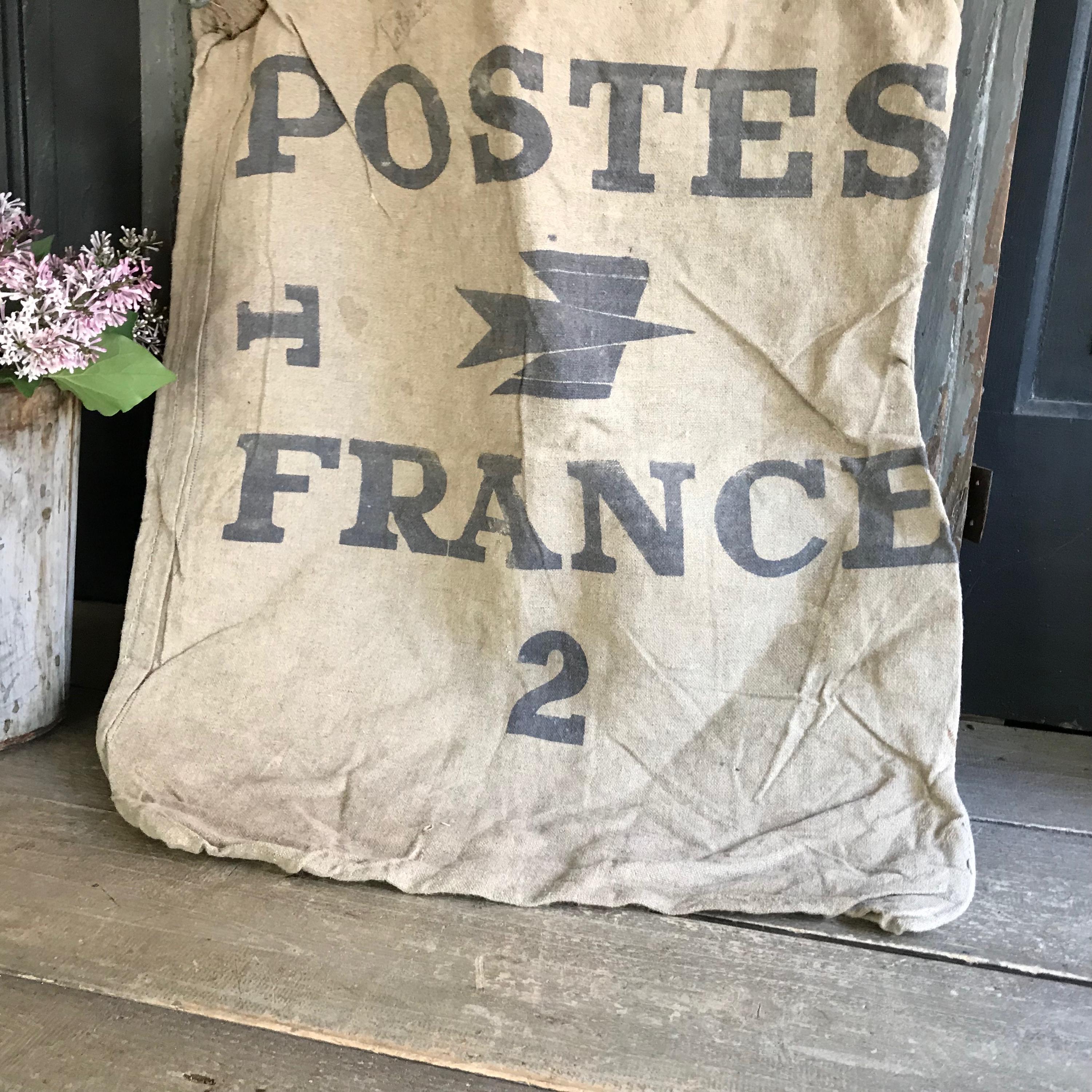 Vintage French Postal Sack - Etsy