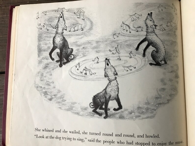 1949 First Edition Childrens Book, Foxie by Ingri and Edgar Parin d'Aulaire, Full Page Illustrations, Hardcover image 5