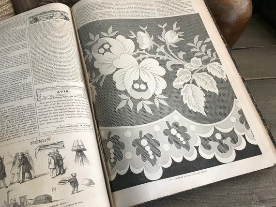 19 世紀フランスの革製本、1860 年代の La Mode Illustrée
